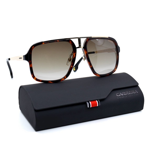 BRAND NEW CARRERA CA 1004/S HAVANA GOLD BROWN MEN'S SUNGLASSES - Picture 7 of 15